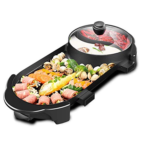 Multifunctional hot pot, electric barbecue grill super large medical